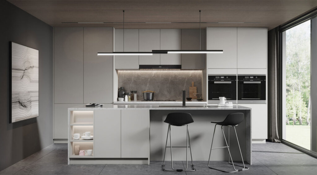 5 Inspirasi Desain Kitchen Set Aluminium - Jasa Kitchen Set Aluminium