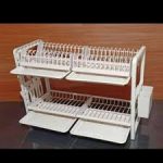 Beberapa Model Rak Piring Yang Sering Di pake Di Kichen Set