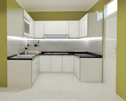 Dapur Berbentuk U : Desain Fungsional Dengan Ruangan Memasak Jadi Maksimal